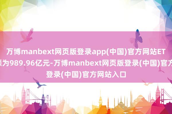 万博manbext网页版登录app(中国)官方网站ETF融资余额为989.96亿元-万博manbext网页版登录(中国)官方网站入口